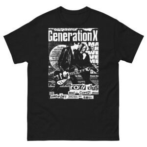 70s Punk Band Black Classic Shirt